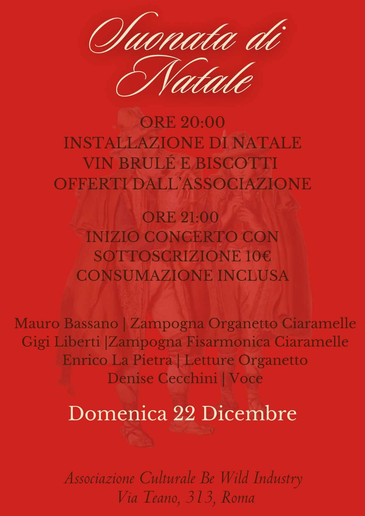 Suonata di Natale con zampogne e ciaramelle