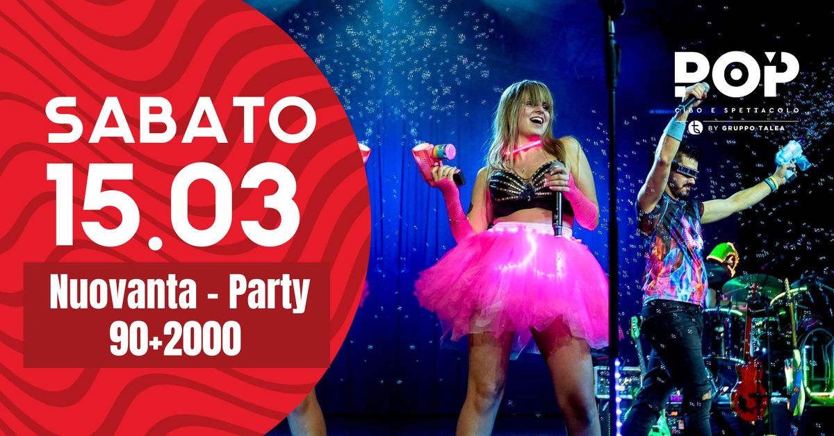 \u2728\ud83d\udd7aIL SABATO POP\ud83d\udc83 \u2728 | Nuovanta - Party 90+2000 Live Tribute Band @Vigonza