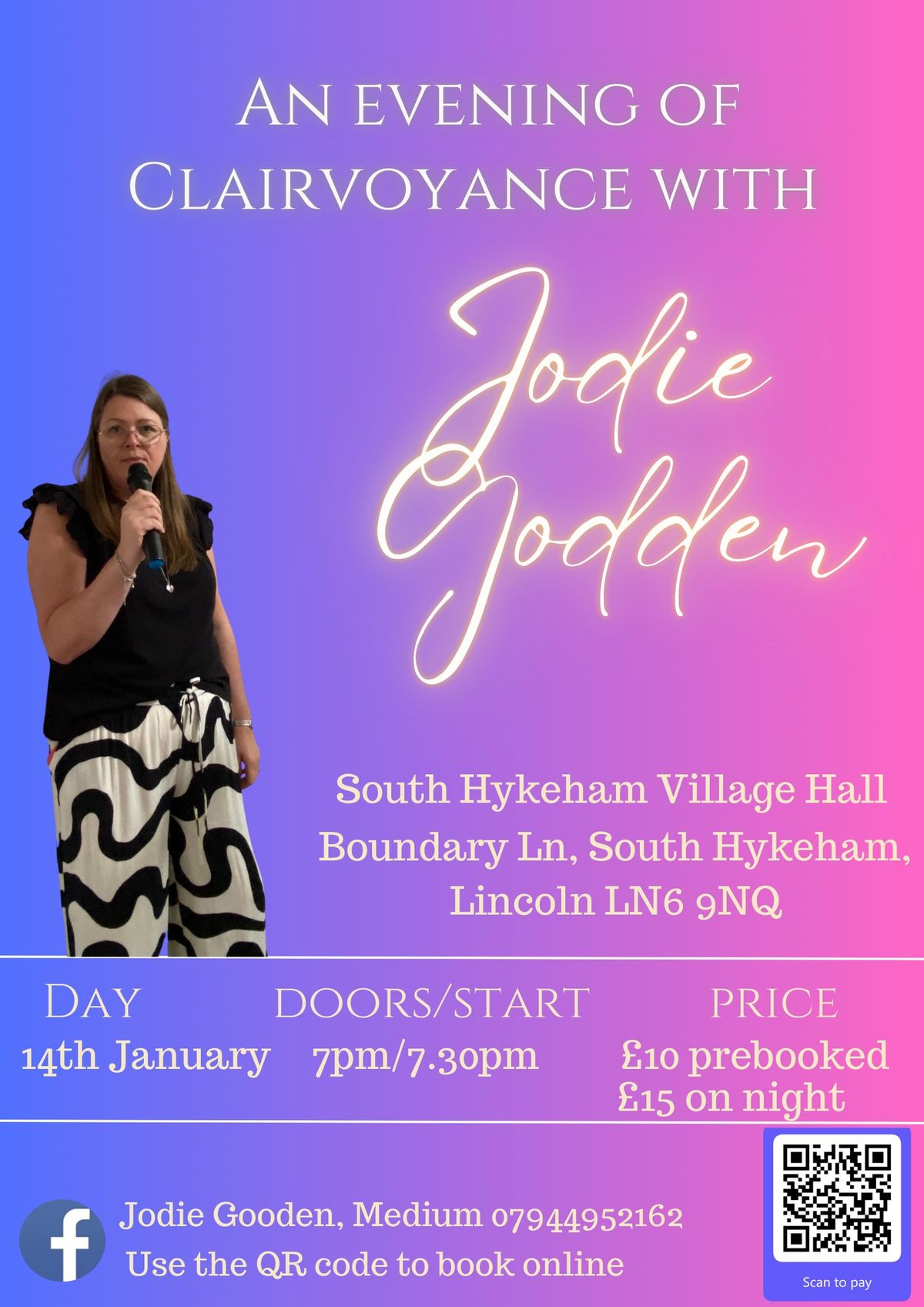 Mediumship Demonstration South Hykeham Village Hall