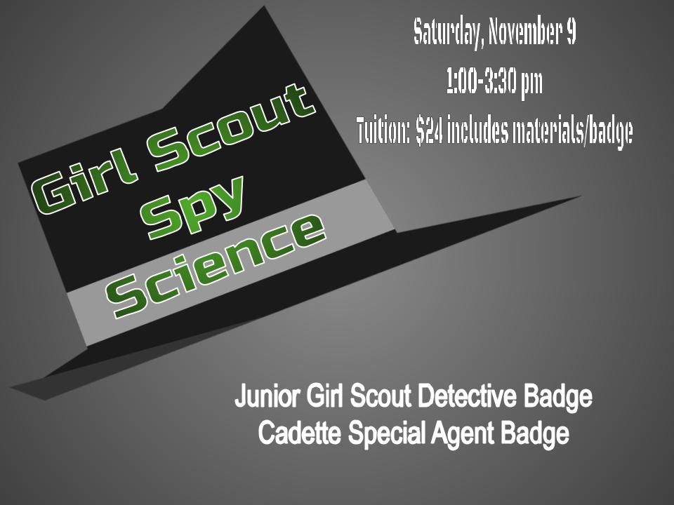 Girl Scout Spy Science