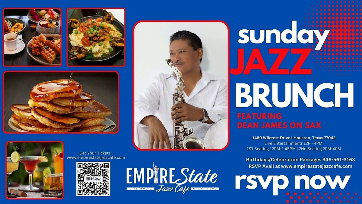 5\/24- Sunday Jazz Brunch w\/Dean James (2 PM Seating)