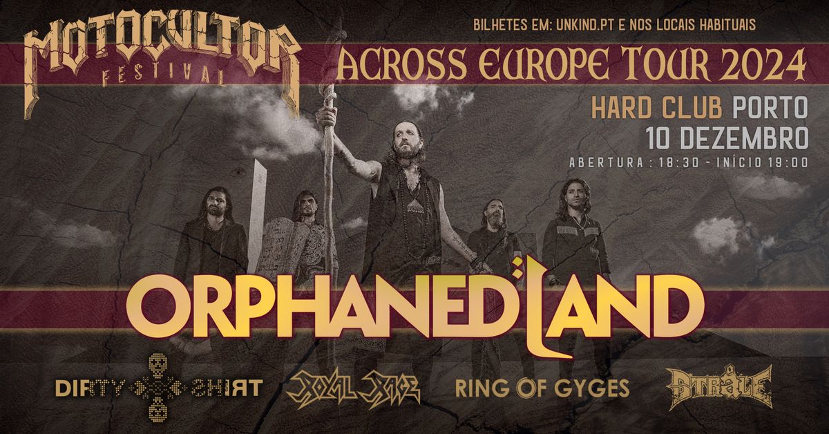 ORPHANED LAND \u2022 Motocultor Across Europe tour 2024 \u2022 Porto