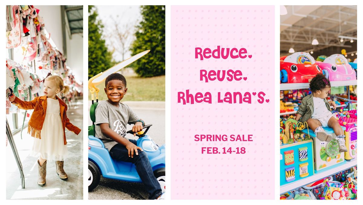 Children's Consignment Sale ~ Rhea Lana's of North Mississippi