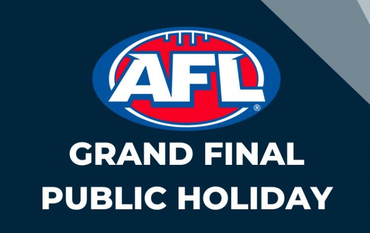 AFL Public Holiday 27th September 2024 Store Opening Hours