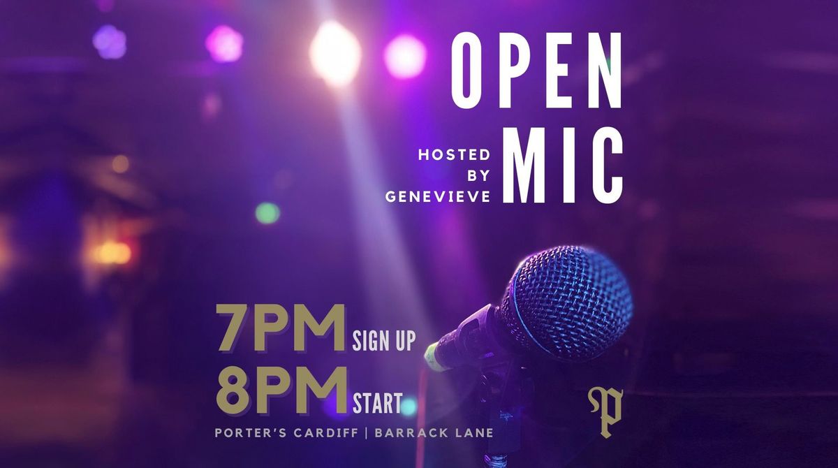 Genevieve's Open Mic Night!