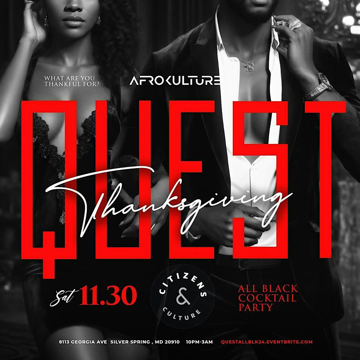 The Quest 2025 | All Black Affair !