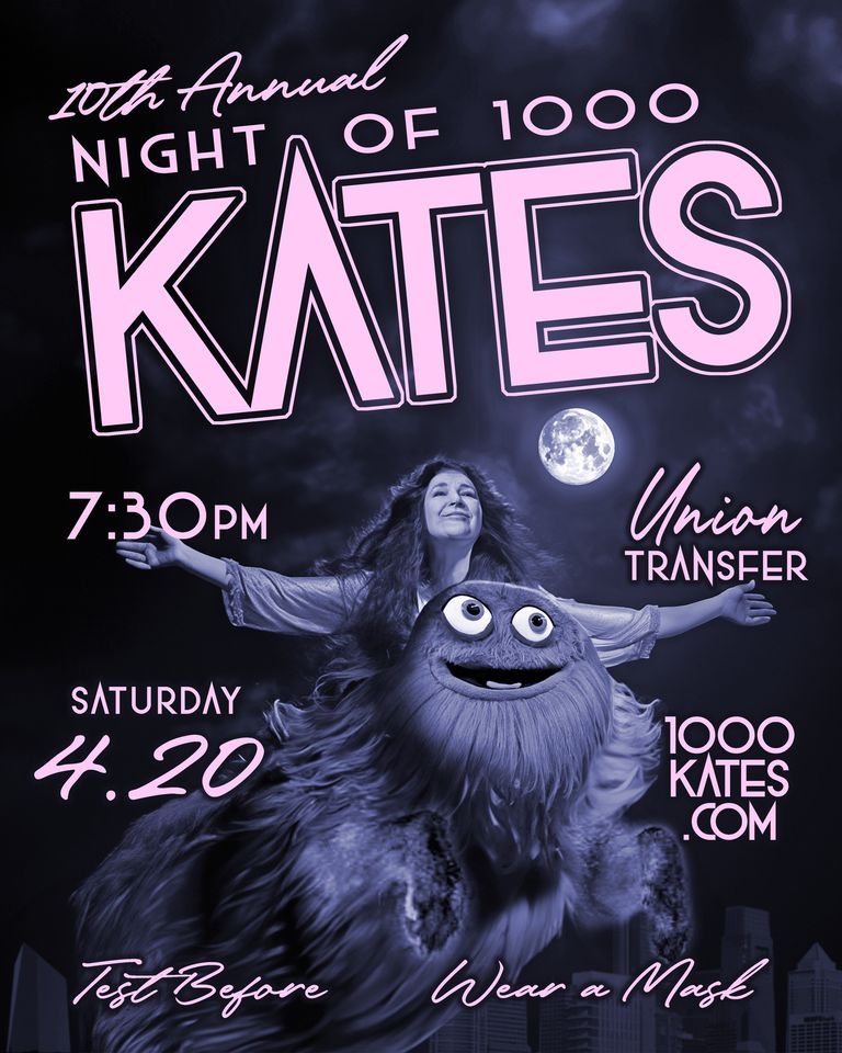 There Goes A Tenner: The 10th Annual Night of 1000 Kates