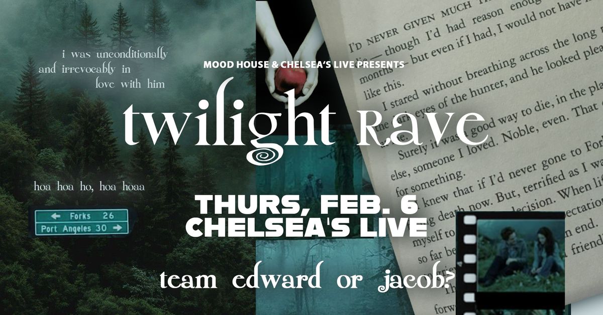 Twilight Rave at Chelsea's Live with Interstellar