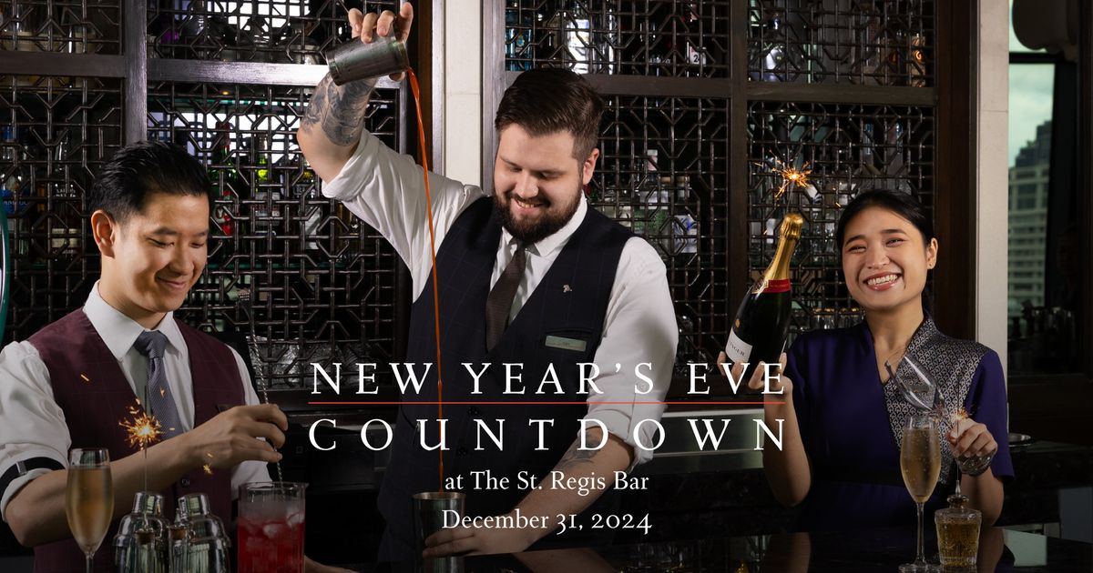 New Year\u2019s Eve Countdown at The St. Regis Bar