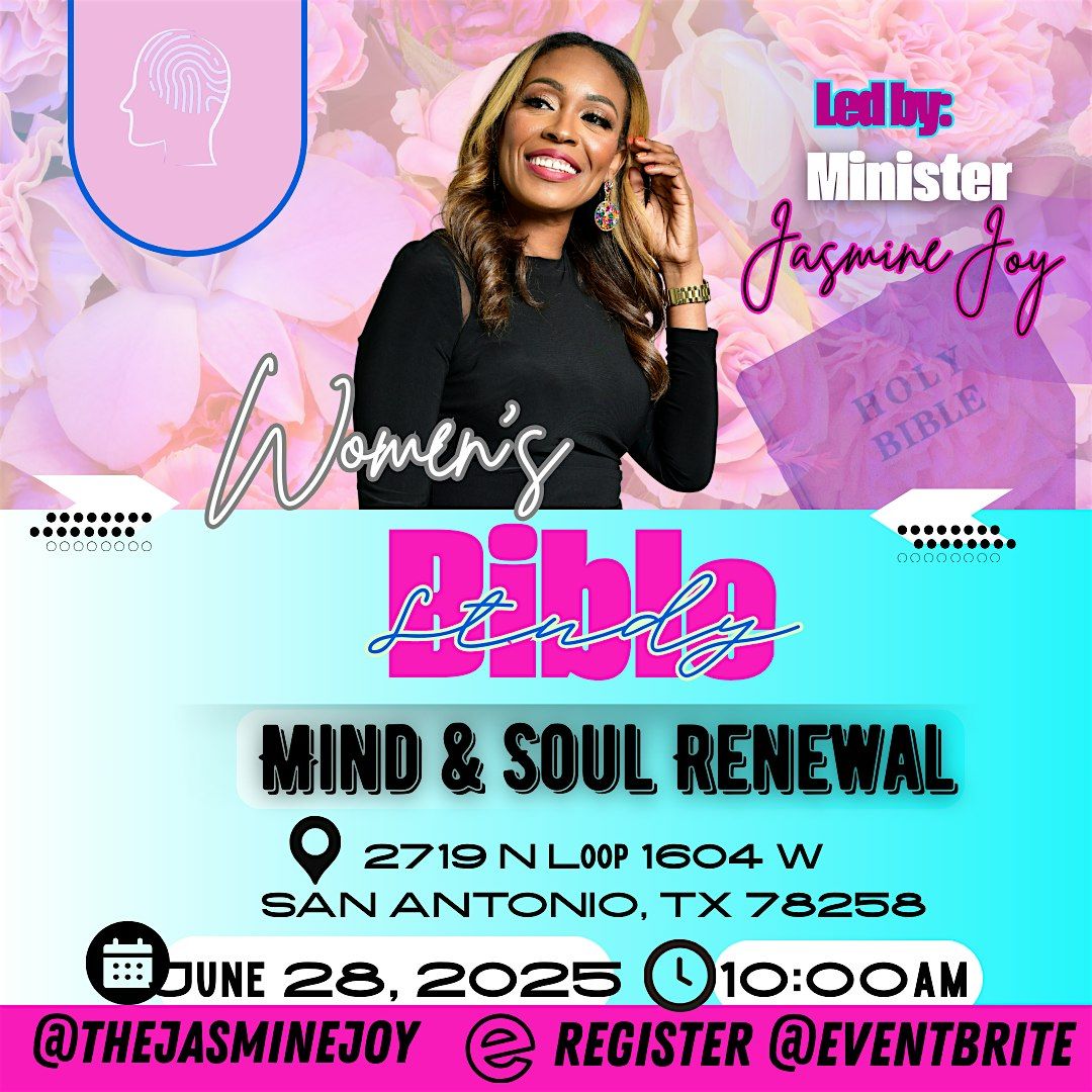 Women\u2019s Bible Study for Mind & Soul Renewal with Jasmine Joy