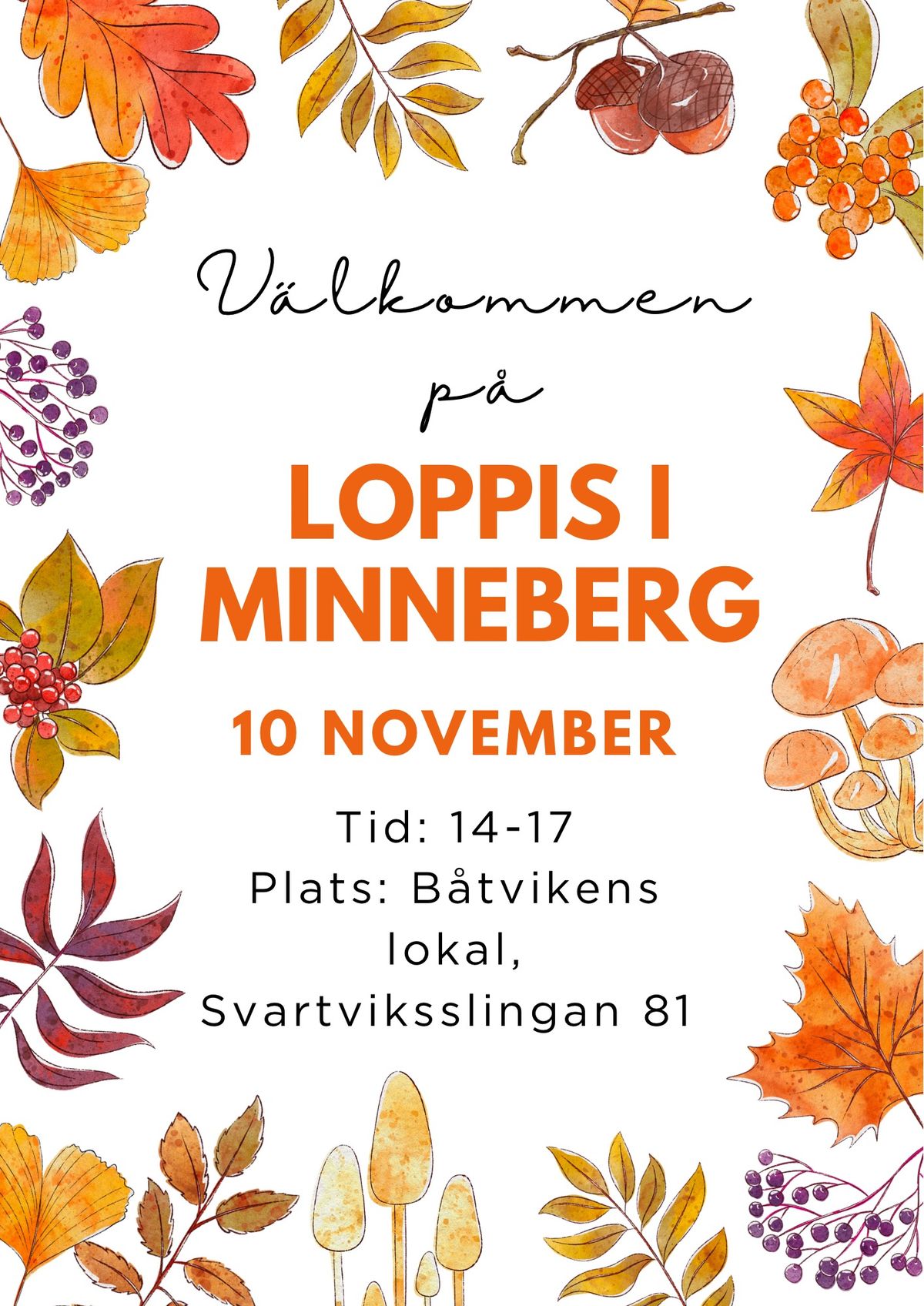 Loppis Minneberg 