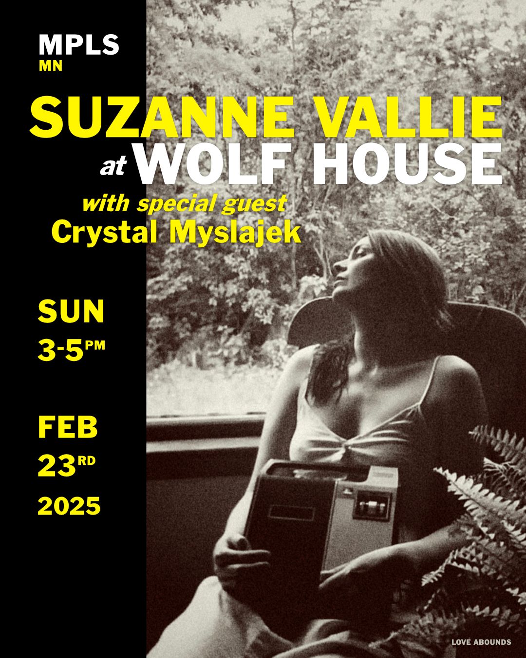 Suzanne Vallie and Crystal Myslajek house concert at the Wolf House