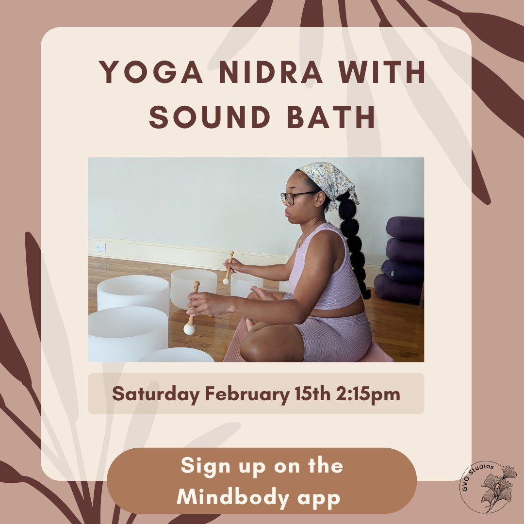 Yoga Nidra with Sound Bath