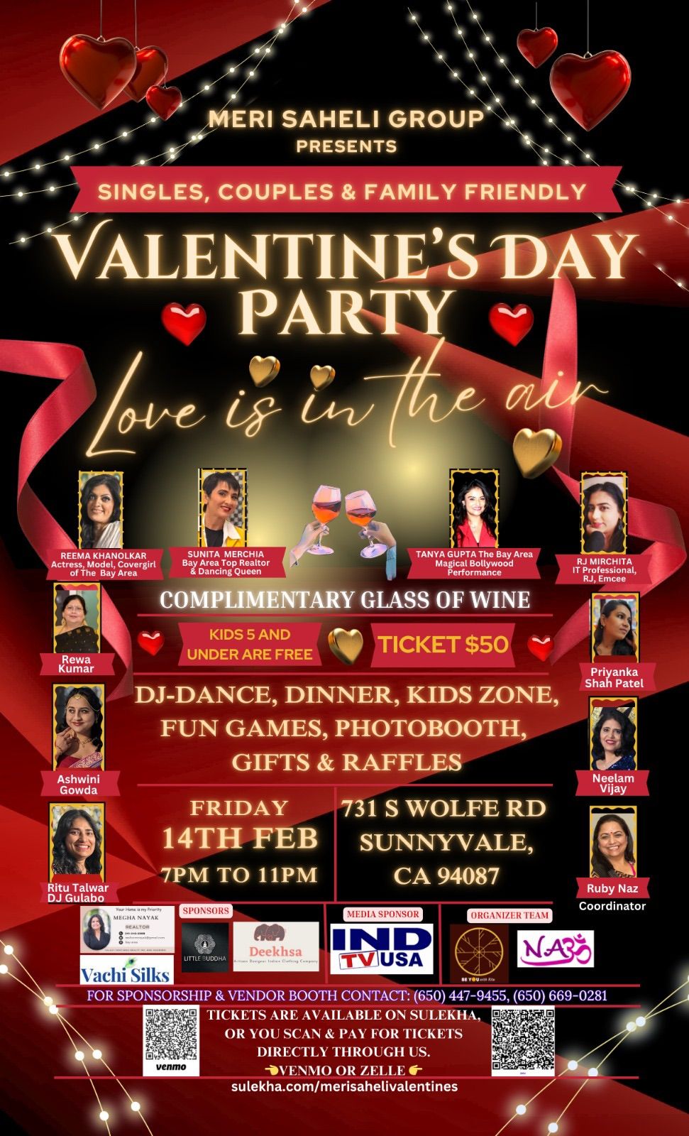 Valentines Day Party in Sunnyvale 