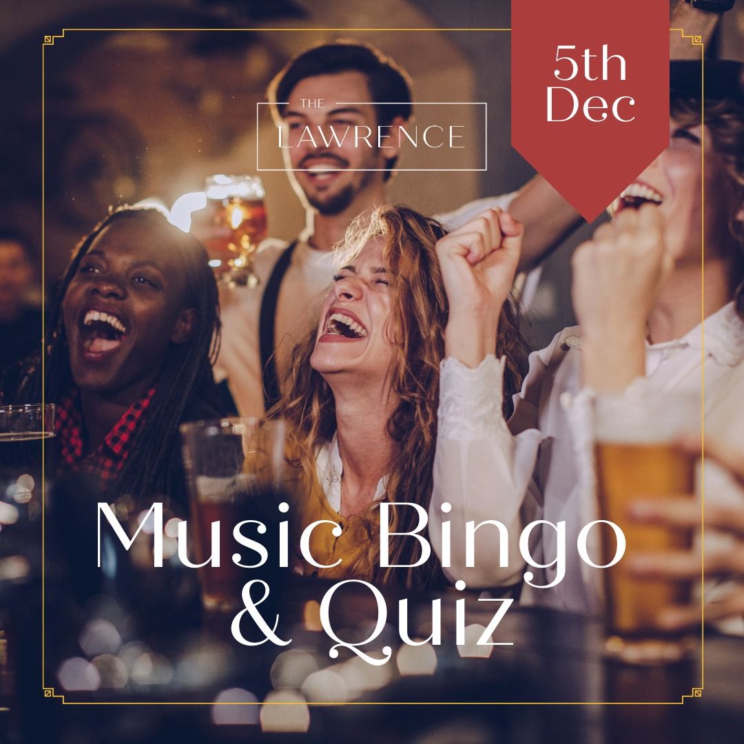 Music Bingo and Quiz Christmas Party 