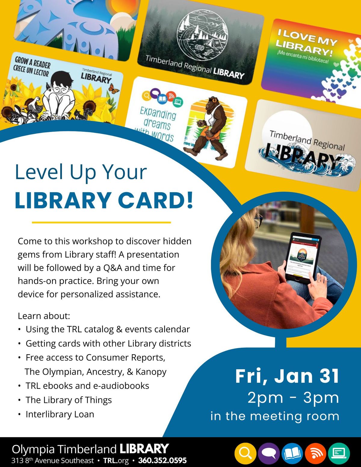 Level Up Your Library Card!