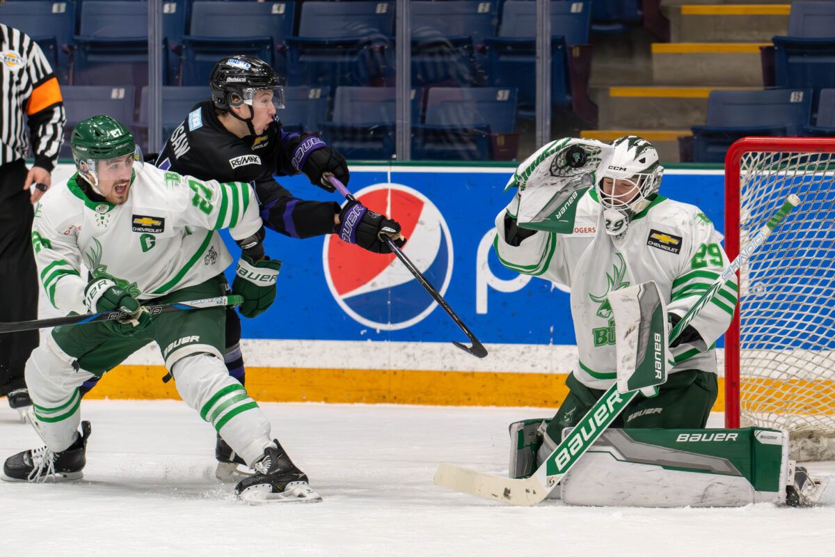 Cranbrook Bucks at Salmon Arm Silverbacks