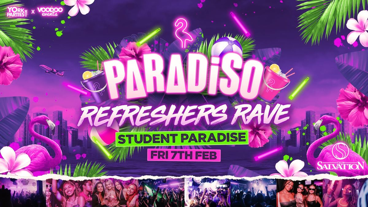 PARADISO FRIDAYS Full Moon Refreshers Rave\ud83e\udda9 (Official)