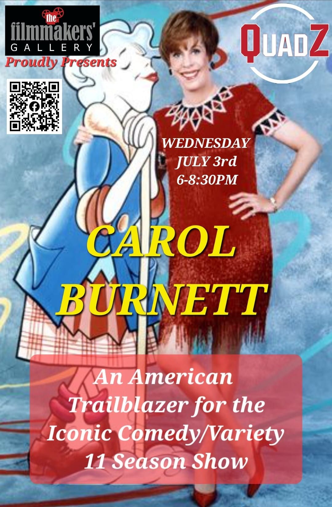 CAROL BURNETT -A 4th of July Salute: An American Trailblazer for the Iconic Comedy\/Variety Show