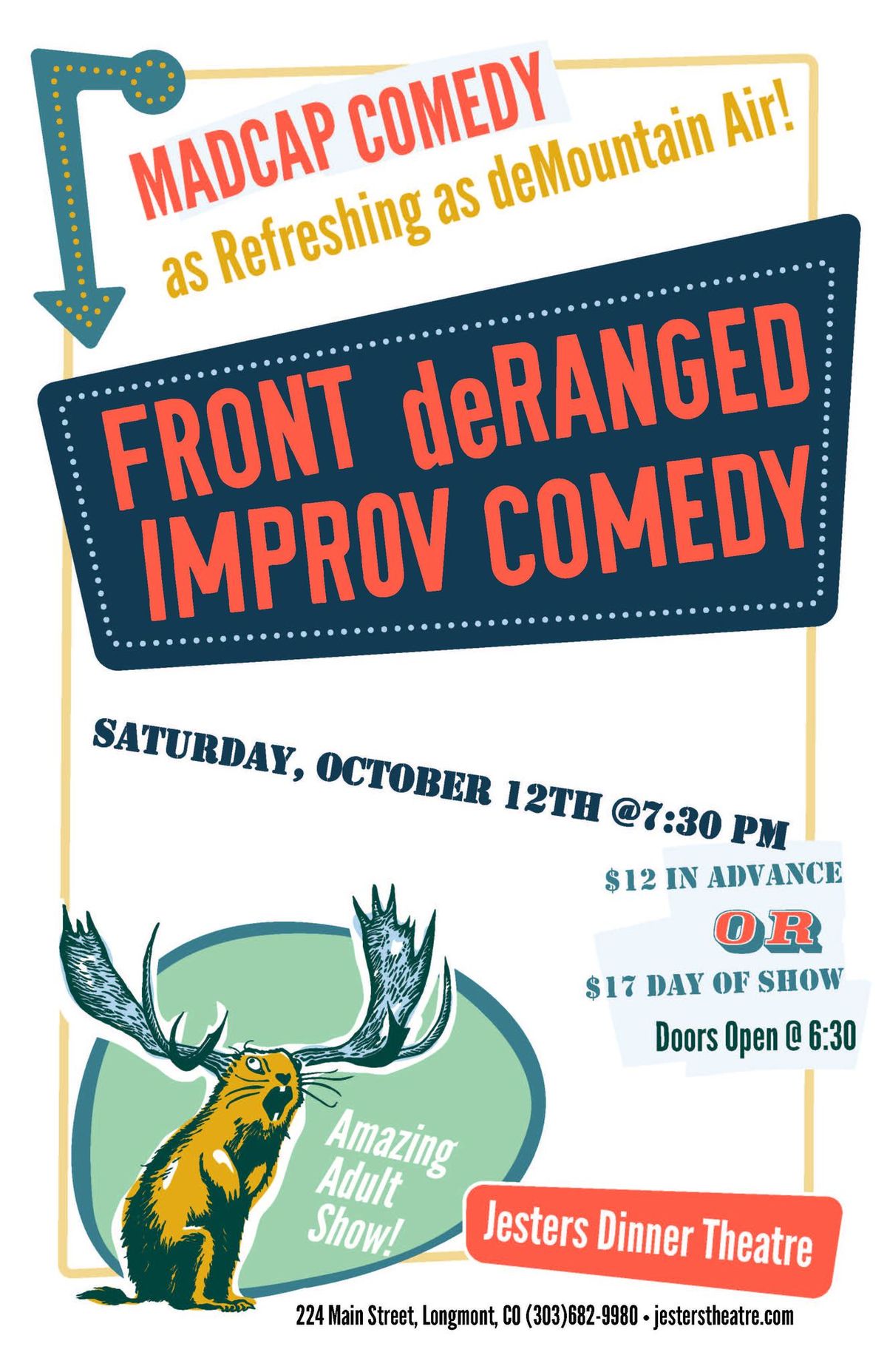 Front deRanged Improv Comedy -  October Show