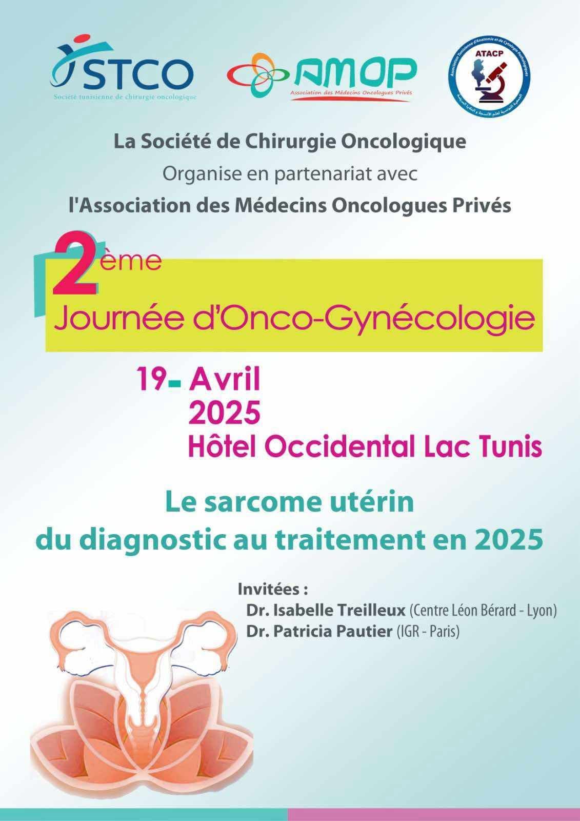 2eme journ\u00e9e d'Onco-Gyn\u00e9cologie