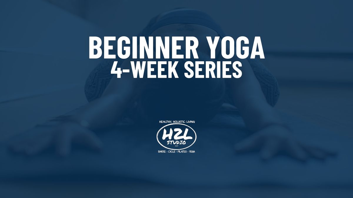 Beginner Yoga 4-Week Series Starting October 2nd