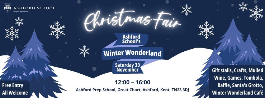 Ashford School PFA Christmas Fair 2024