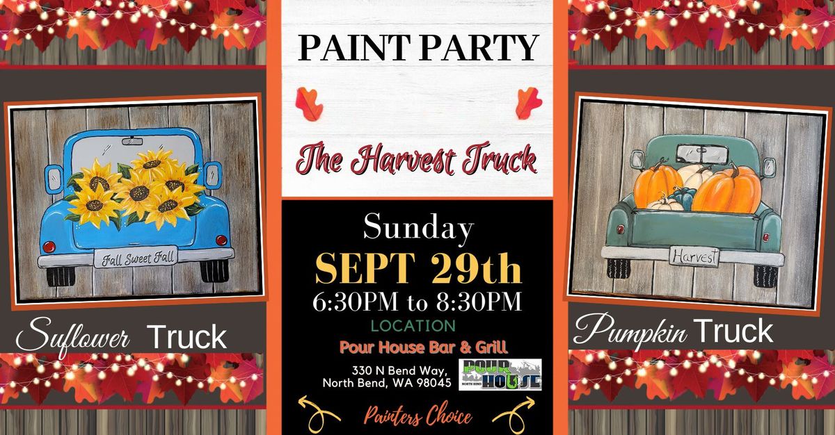 Harvest Truck Paint Party