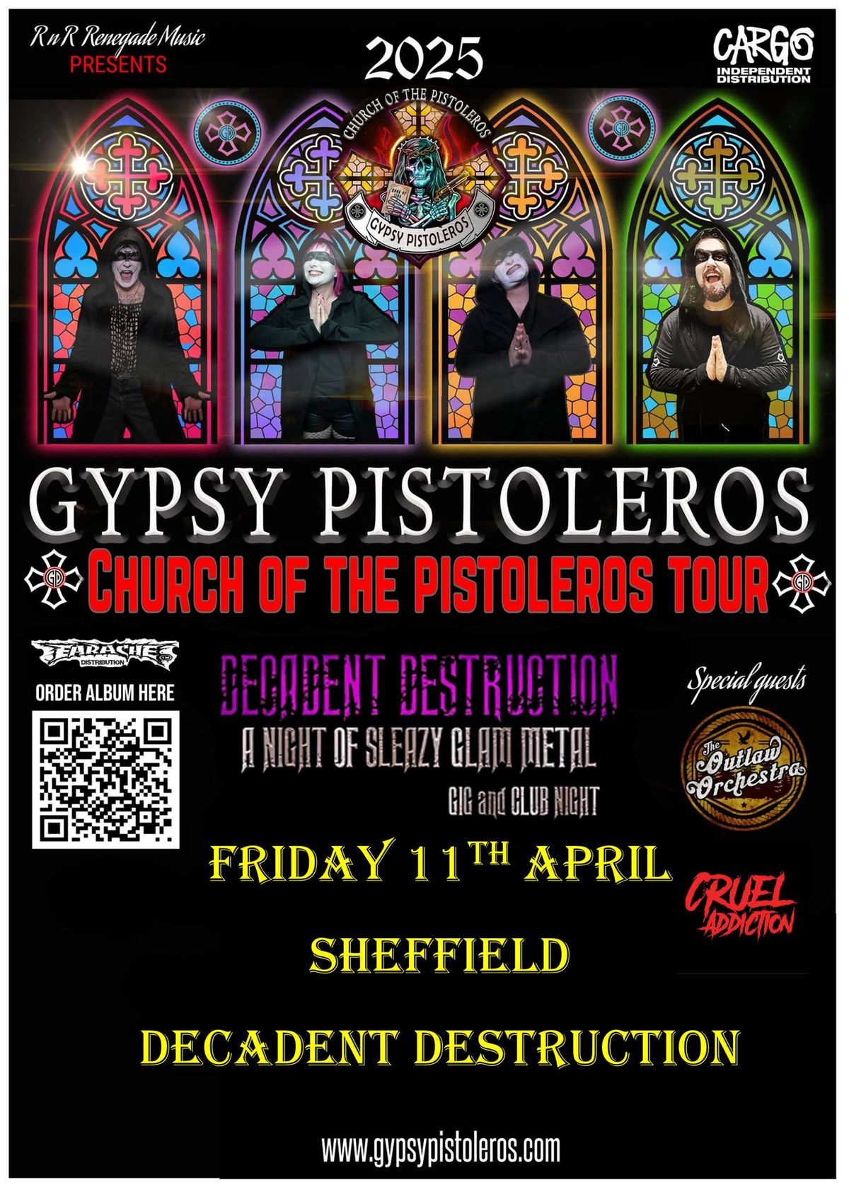 Church Of The Pistoleros Tour - Sheffield