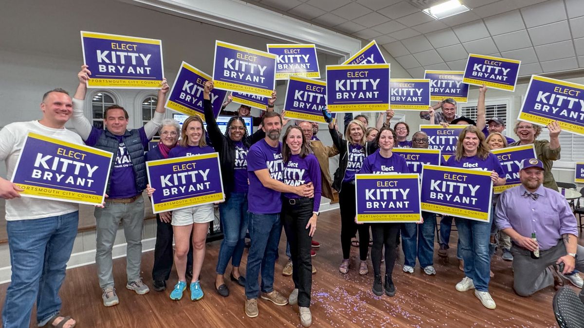 Kitty Bryant Victory Celebration