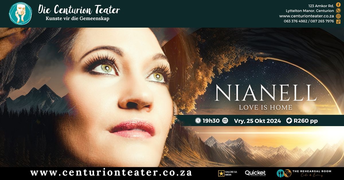 Nianell - Love Is Home | Live @ Die Centurion Teater