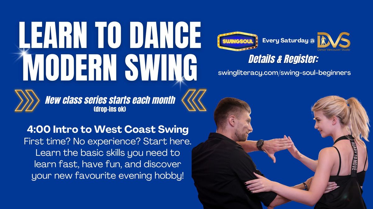 SwingSoul Saturdays: Learn Modern Swing Dancing in Vancouver