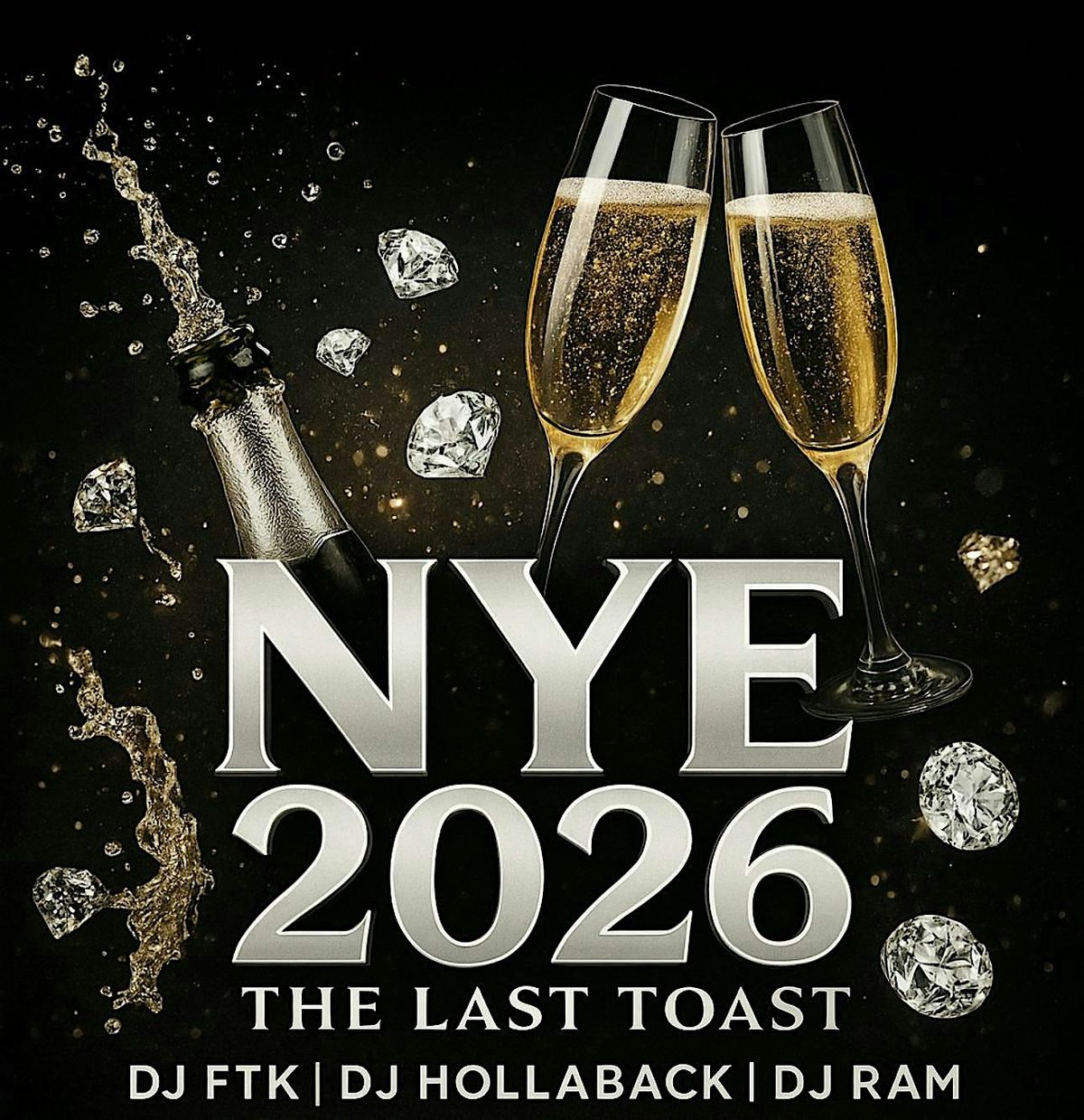 THE LAST TOAST NYE 2026 CELEBRATION @ THE METROPOLITAN (METRO 3)