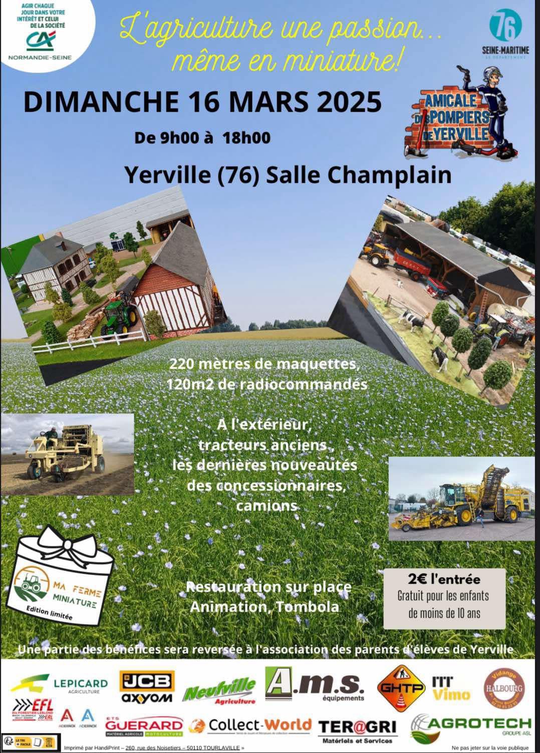 L\u2019agriculture une passion m\u00eame en miniature