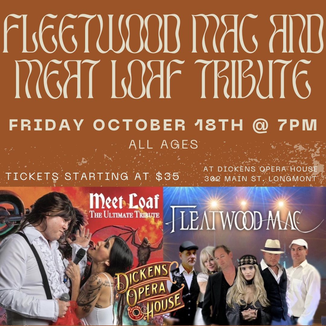 Fleatwood Mac and Meet Loaf debut at Dickens Opera House (Longmont, CO), 10\/18\/24