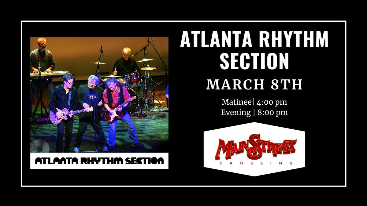 Atlanta Rhythm Section | LIVE at Main Street Crossing