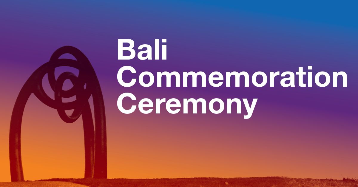 Coogee Bali Commemoration Ceremony