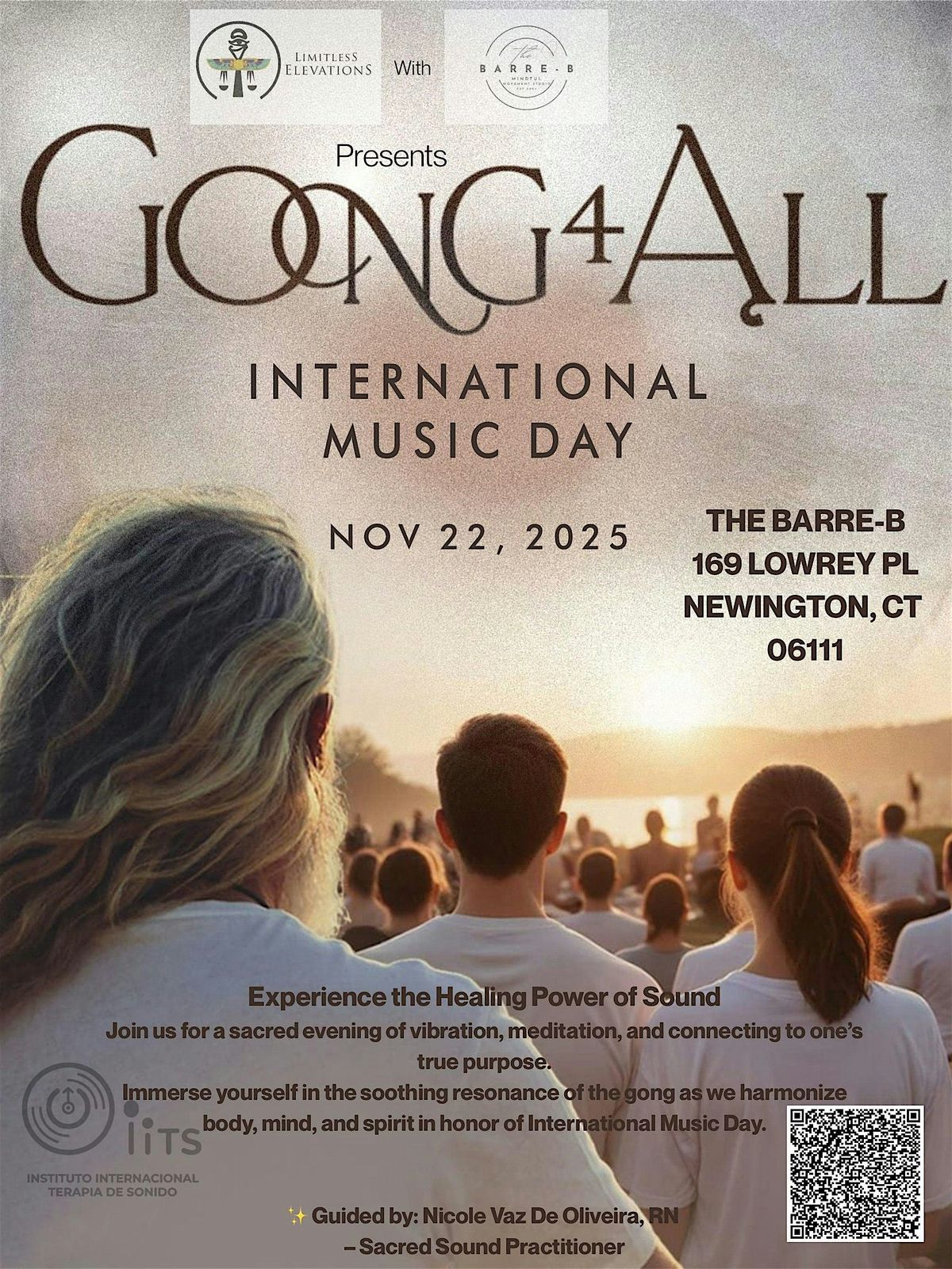 Gong4All: Sacred Sound Immersion for International Music Day