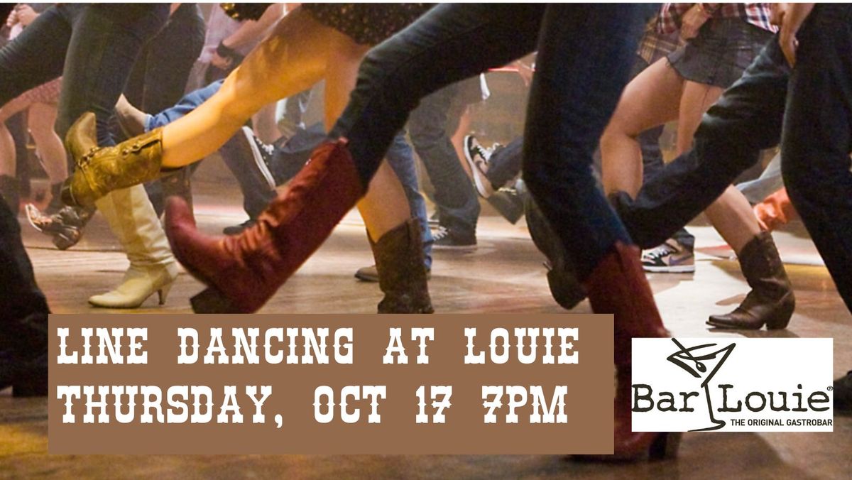 Line Dancing at Louie