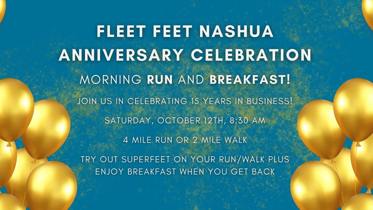 Anniversary Run\/Walk & Breakfast