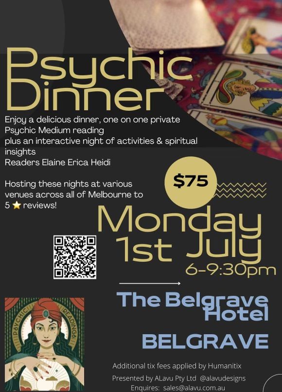 Psychic Dinner @ The Belgrave Hotel