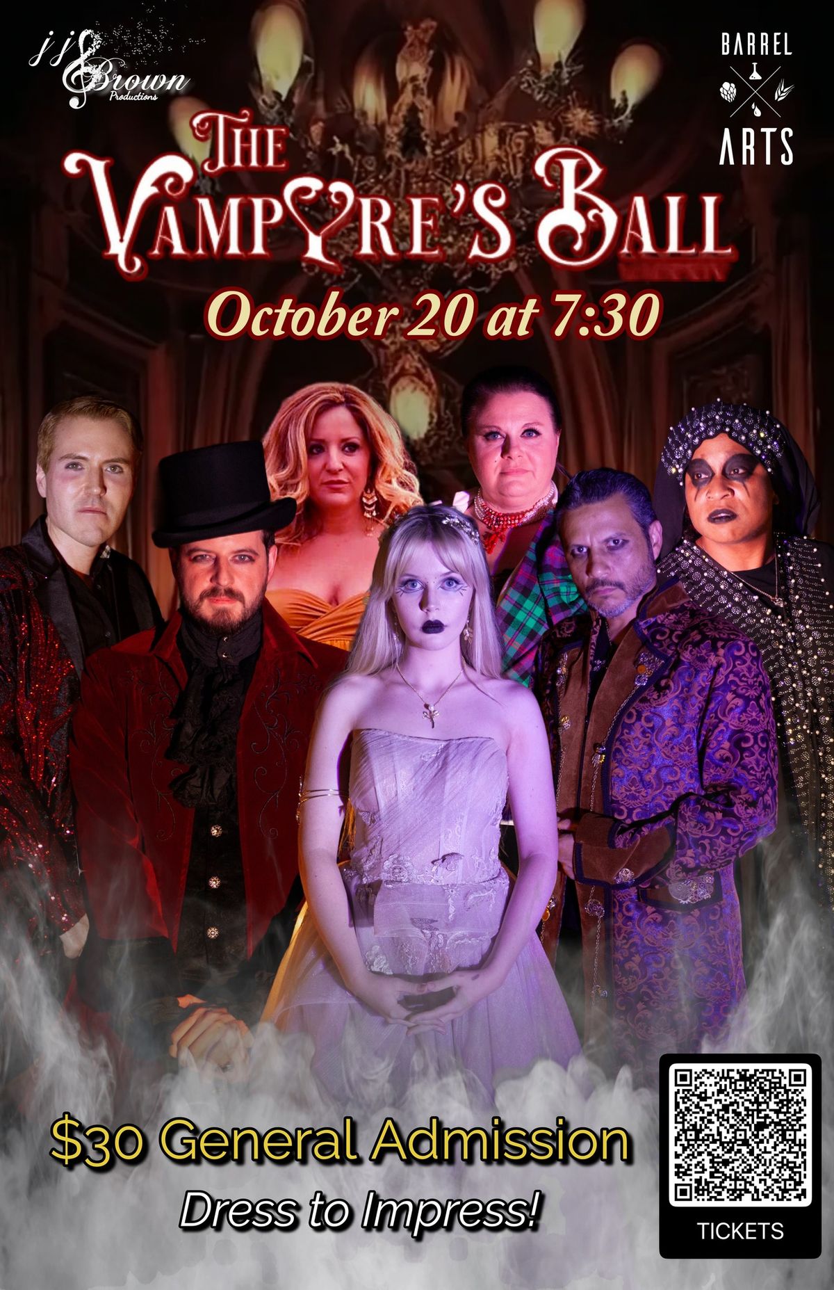 10\/20 The Vampyre's Ball: The Garden of Earthly Delights - Heist Brewery & Barrel Arts