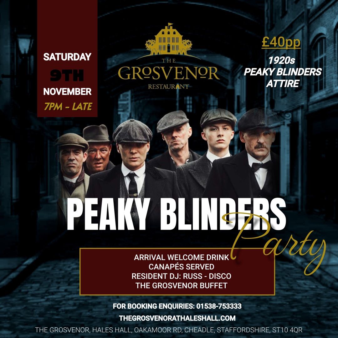 PEAKY BLINDERS PARTY