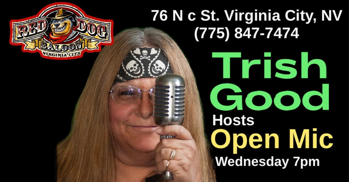 Open Mic with host Trish Good
