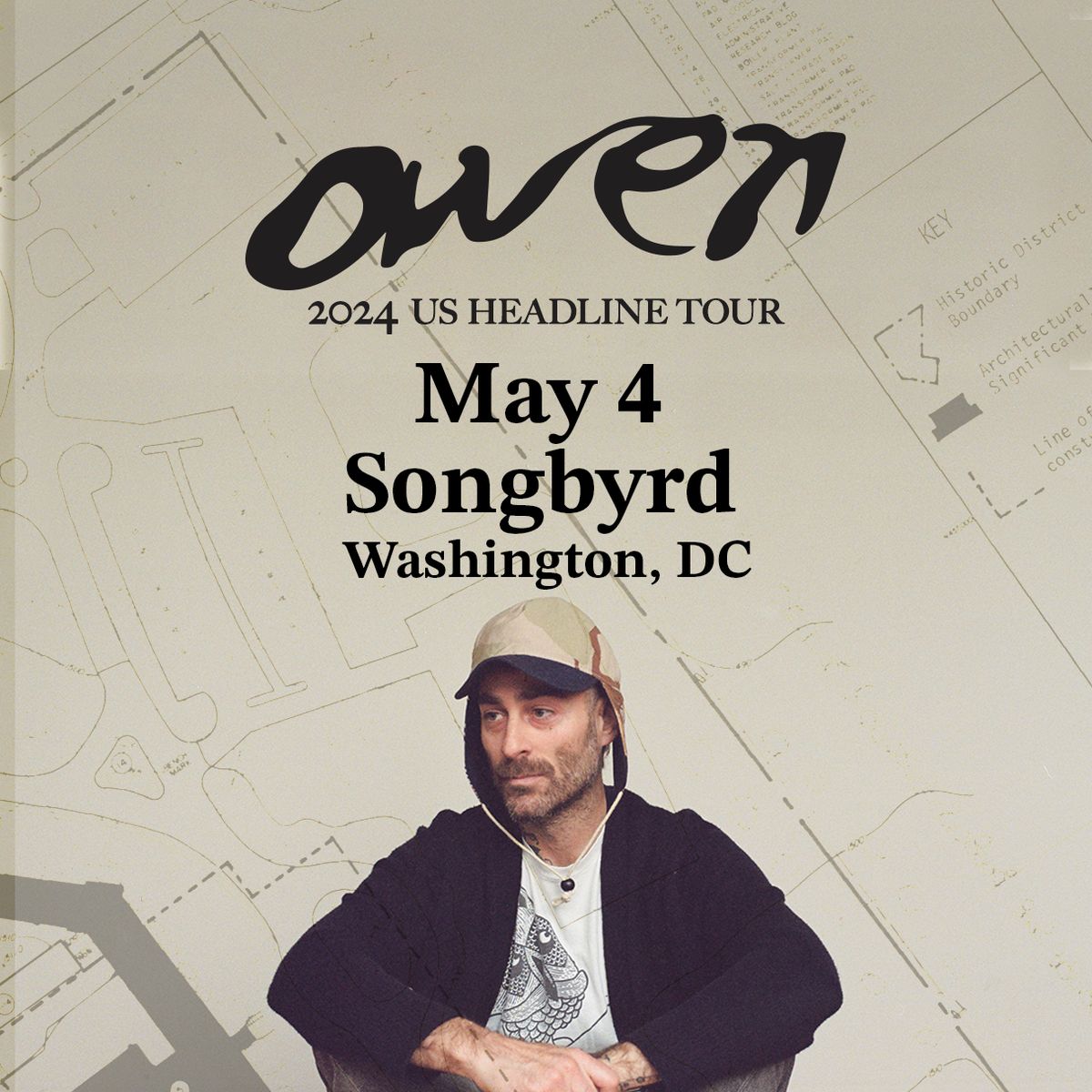 Owen I Spring Silver at Songbyrd DC