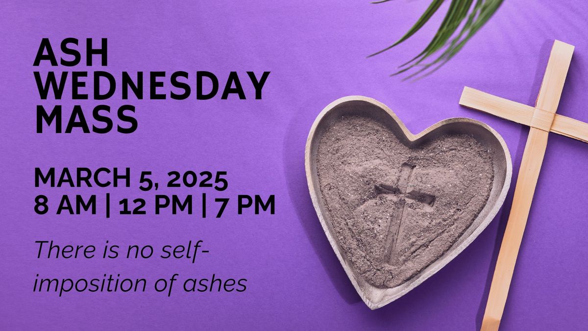 Ash Wednesday Mass