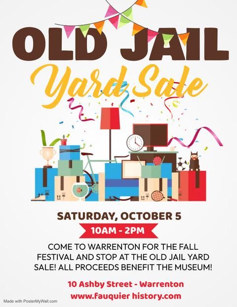 Yard Sale at the Jail