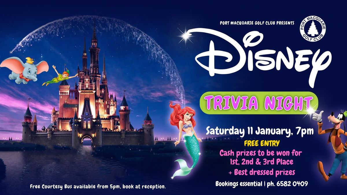 Disney Trivia @ PMQ Golf Club