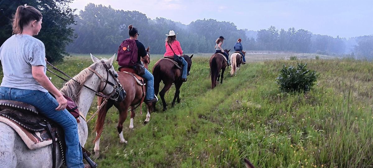 4 hour Mineola Nature Preserve Horseback Tour