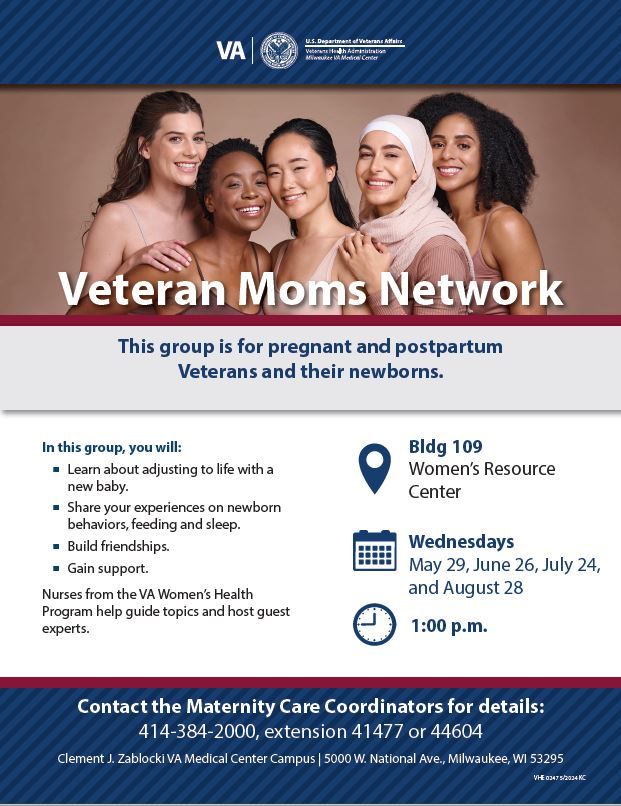 Veteran Moms Network: group for pregnant and postpartum Veterans and their newborns